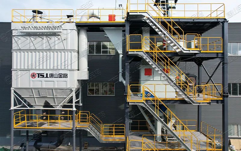 浙江干法制砂樓項(xiàng)目安裝飛快，馬上完工！